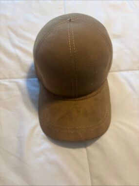 Ethos Classic Men's Brown Wool Baseball Cap